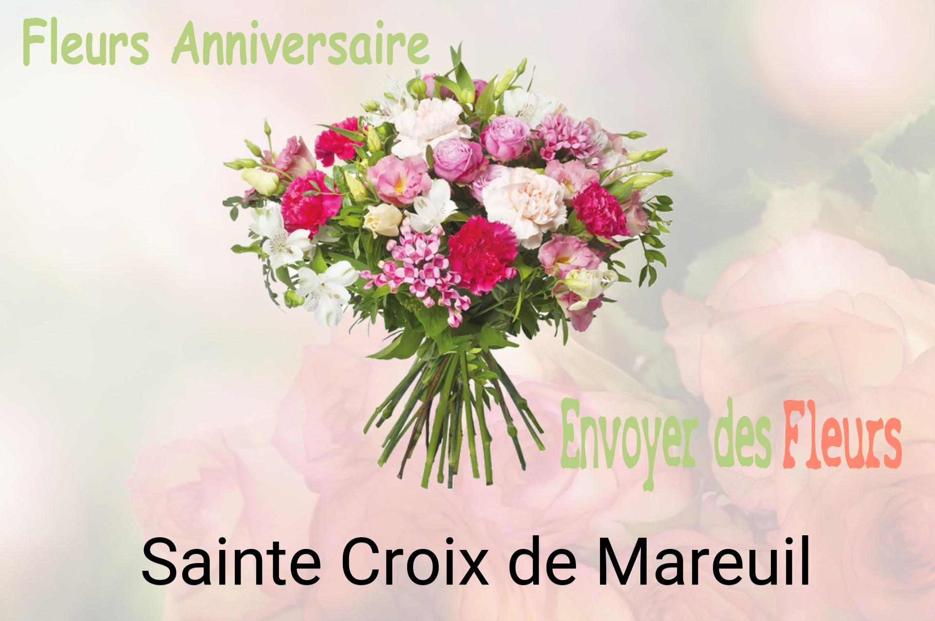 Bouquet de fleurs d’anniversaire livré à Sainte-Croix-de-Mareuil